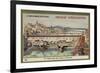 The Ponte Vecchio over the Arno, Florence-null-Framed Giclee Print