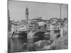 The Ponte Vecchio over the Arno River-Alfred Eisenstaedt-Mounted Photographic Print