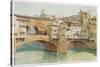 The Ponte Vecchio-null-Stretched Canvas