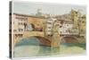 The Ponte Vecchio-null-Stretched Canvas