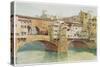 The Ponte Vecchio-null-Stretched Canvas