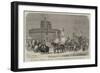 The Pontifical Procession at the Feast of the Madonna, a Reminiscence of Rome under Papal Rule-null-Framed Giclee Print