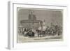 The Pontifical Procession at the Feast of the Madonna, a Reminiscence of Rome under Papal Rule-null-Framed Giclee Print