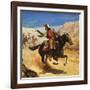 The Pony Express-null-Framed Giclee Print