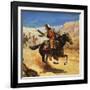 The Pony Express-null-Framed Giclee Print