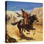 The Pony Express-null-Stretched Canvas