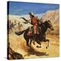 The Pony Express-null-Stretched Canvas