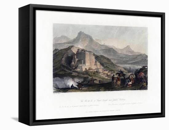 The Poo Ta La, or Great Temple Near Zhehol, Tartary, China, C1840-James Tingle-Framed Stretched Canvas