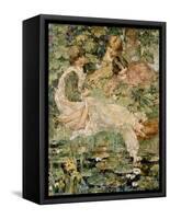 The Pool, 1904-Edward Atkinson Hornel-Framed Stretched Canvas