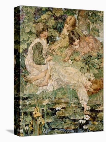 The Pool, 1904-Edward Atkinson Hornel-Stretched Canvas