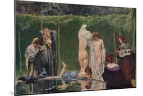 The Pool', 1906, (1918)-Robert Anning Bell-Mounted Giclee Print