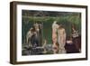 The Pool', 1906, (1918)-Robert Anning Bell-Framed Giclee Print