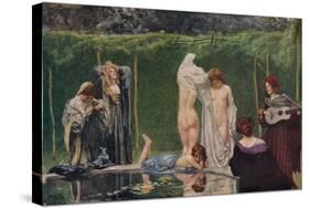 The Pool', 1906, (1918)-Robert Anning Bell-Stretched Canvas