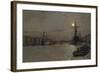 The Pool and London Bridge at Night, 1884-John Atkinson Grimshaw-Framed Giclee Print