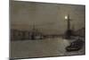 The Pool and London Bridge at Night, 1884-John Atkinson Grimshaw-Mounted Giclee Print