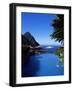 The Pool at the Ladera Resort Overlooking the Pitons, St. Lucia, Windward Islands-Yadid Levy-Framed Photographic Print