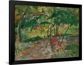 The Pool, Martinique, 1887-Paul Gauguin-Framed Giclee Print