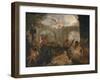 The Pool of Bethesda, 1734-36-William Hogarth-Framed Giclee Print