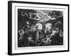 The Pool of Bethesda by William Hogarth-William Hogarth-Framed Giclee Print