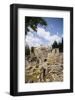 The Pool of Bethesda, the Ruins of the Byzantine Church, Jerusalem, Israel, Middle East-Yadid Levy-Framed Photographic Print