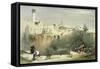 The Pool of Bethesda-David Roberts-Framed Stretched Canvas