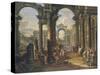 The Pool of Bethesda-Giovanni Paolo Panini-Stretched Canvas