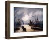 The Pool of London, 1892-WJ Baker-Framed Giclee Print