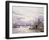 The Pool of London, C.1895-John Sutton-Framed Giclee Print