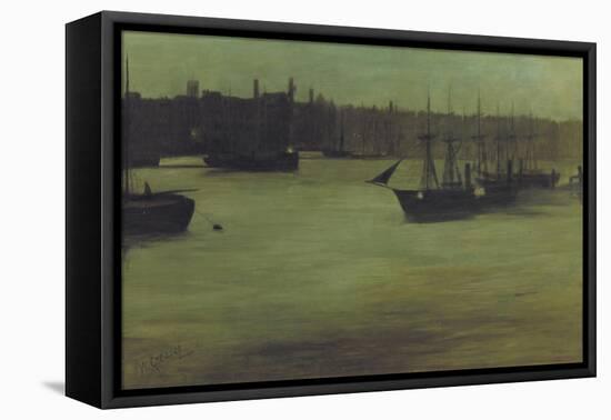 The Pool of London, C1866-1899-Walter Greaves-Framed Stretched Canvas