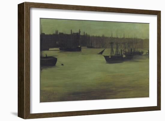 The Pool of London, C1866-1899-Walter Greaves-Framed Giclee Print