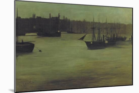 The Pool of London, C1866-1899-Walter Greaves-Mounted Giclee Print