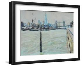 The Pool of London-John Erskine-Framed Giclee Print