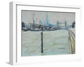 The Pool of London-John Erskine-Framed Giclee Print