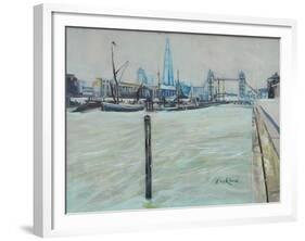 The Pool of London-John Erskine-Framed Giclee Print