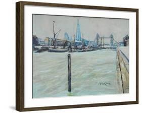 The Pool of London-John Erskine-Framed Giclee Print