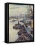 The Pool of London-null-Framed Stretched Canvas