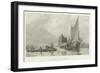 The Pool of the Thames-Sir Augustus Wall Callcott-Framed Giclee Print