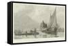 The Pool of the Thames-Sir Augustus Wall Callcott-Framed Stretched Canvas