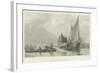 The Pool of the Thames-Sir Augustus Wall Callcott-Framed Giclee Print