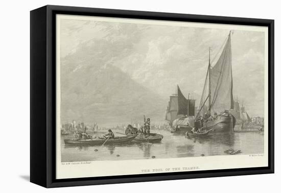 The Pool of the Thames-Sir Augustus Wall Callcott-Framed Stretched Canvas