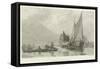 The Pool of the Thames-Sir Augustus Wall Callcott-Framed Stretched Canvas