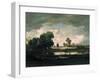 The Pool with a Stormy Sky, C.1865-7-Henri Rousseau-Framed Giclee Print