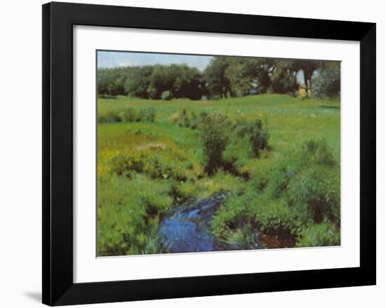 The Pool-Dennis Miller Bunker-Framed Art Print