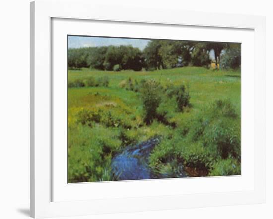 The Pool-Dennis Miller Bunker-Framed Art Print