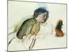 The Poor Actress's Christmas Dinner, 19th Century-Robert Braithwaite Martineau-Mounted Giclee Print