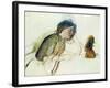 The Poor Actress's Christmas Dinner, 19th Century-Robert Braithwaite Martineau-Framed Giclee Print