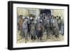 The Poor and Money (Les Pauvres Et L'argent) Par Gogh, Vincent, Van (1853-1890). Chalk, Watercolor,-Vincent van Gogh-Framed Giclee Print