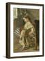 The Poor Child-Antonio Mancini-Framed Art Print