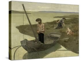 The Poor Fisherman, c.1881-Pierre Puvis de Chavannes-Stretched Canvas