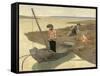 The Poor Fisherman-Pierre Puvis de Chavannes-Framed Stretched Canvas